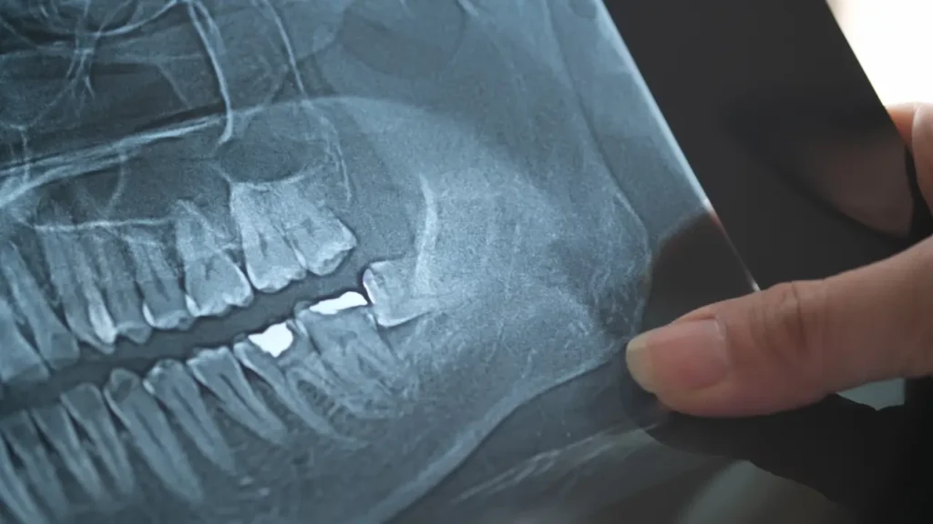 Replacing Old Amalgam Fillings x-ray